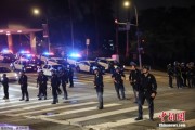 磐石约200名海军陆战队士兵进驻洛杉矶 开始执行警戒守卫任务